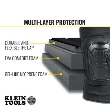 Klein Tools Tough-Flex Knee Pad Sleeve XL/XXL, large image number 4