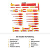 GEARWRENCH VDE Insulated Tool Set 39 Pieces, small image number 2