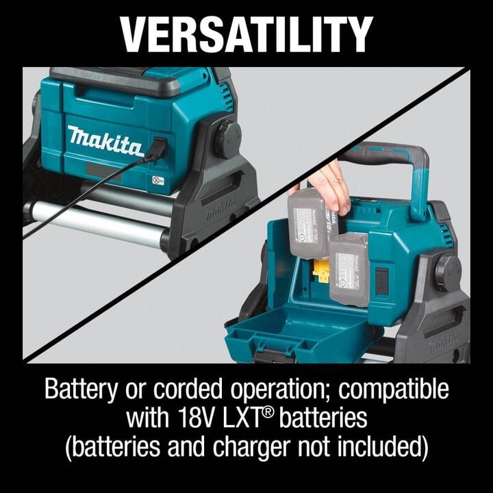Makita 18V X2 (36V) LXT Lithium-Ion Cordless/Corded Work Light (Bare Tool), large image number 3