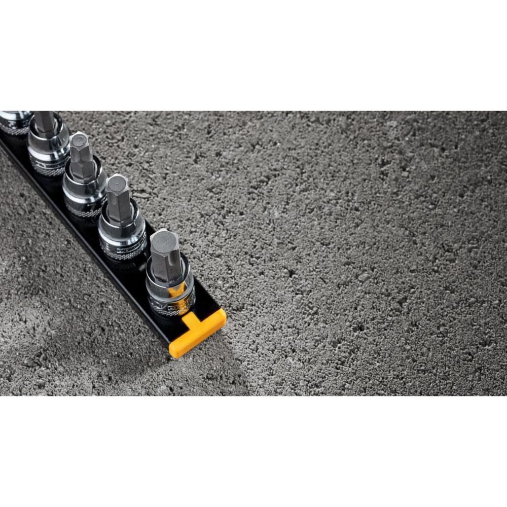 DEWALT 3/8in Drive MM Hex Bit Socket Set 12pc, large image number 8