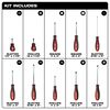 Milwaukee 10 Piece Screwdriver Kit, small image number 2