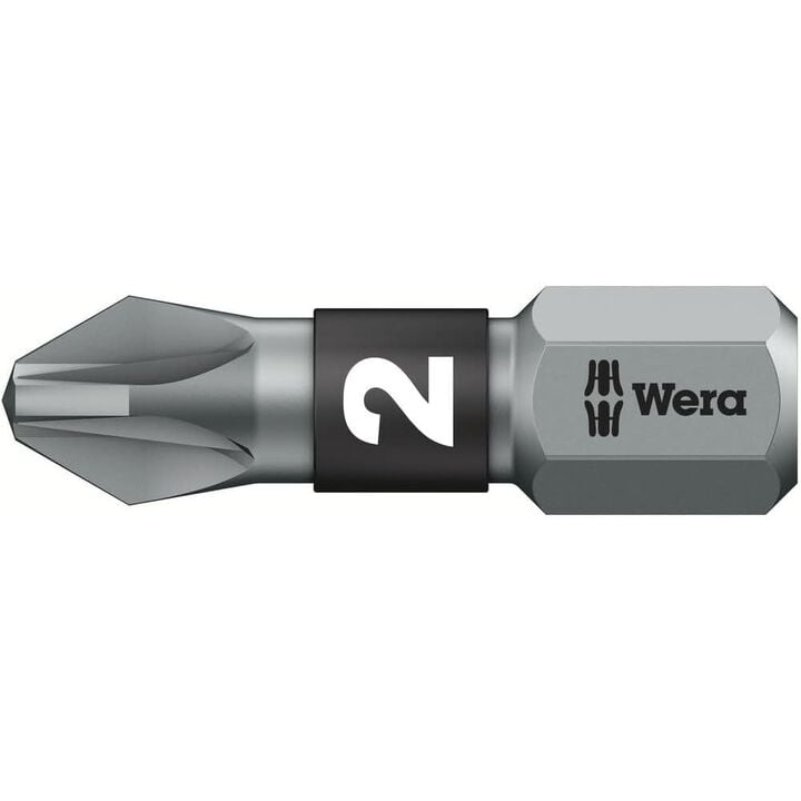Wera Tools Kompakt Stubby Magazine RA2 Kraftform Screwdriver Bit Set, 6 Pieces, large image number 12