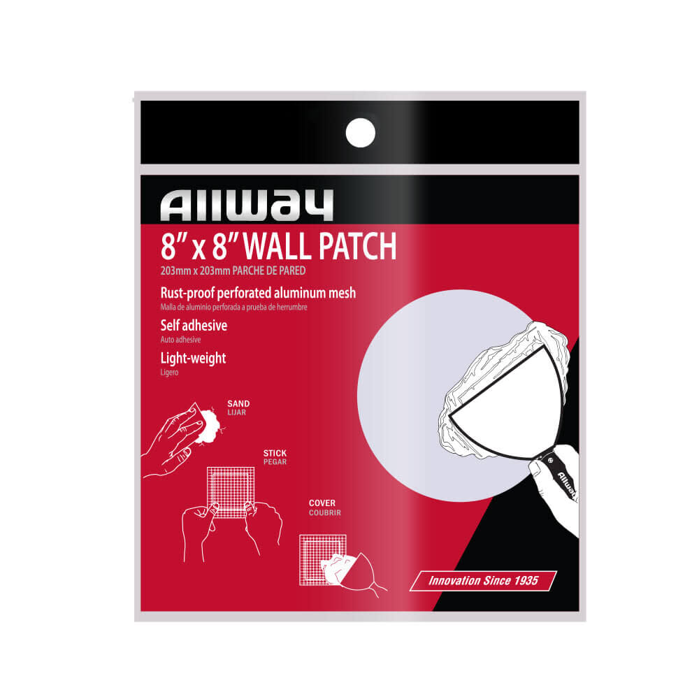 Allway Tools 8 In. x 8 In. Drywall Repair Patch WP8 Acme Tools
