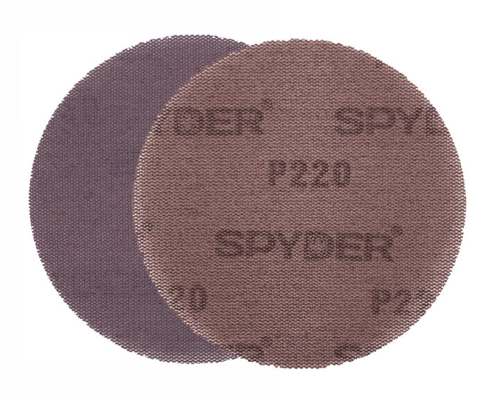 Spyder 220 Grit Ceramic Sanding Discs, Ceramic Net, 5 Inch Hook & Loop 20 Pieces, large image number 3