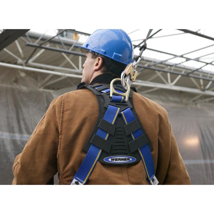 Werner Blue Armor Standard (1 D Ring) Harness (XXL) Fall Protection Equipment, large image number 12