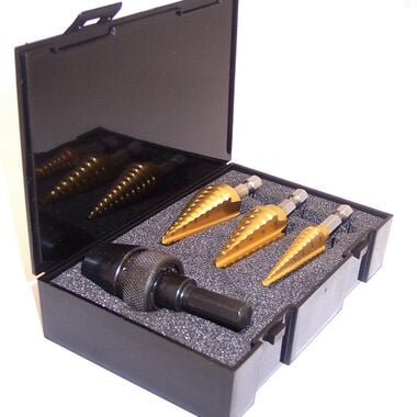 Champion Cutting Tool Hex TIN Multi-Step Drill Set, large image number 0