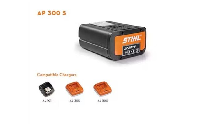 Stihl AP 300 S 36V 7.2Ah Lithium Ion Power Tool Battery Pack with Fuel Indicator, large image number 2