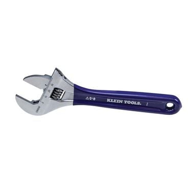 Klein Tools Slim-Jaw Adjustable Wrench 8in, large image number 7