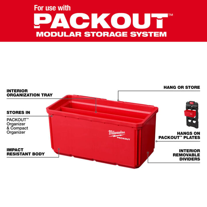 Milwaukee Large Bin Set for PACKOUT 2pk, large image number 6