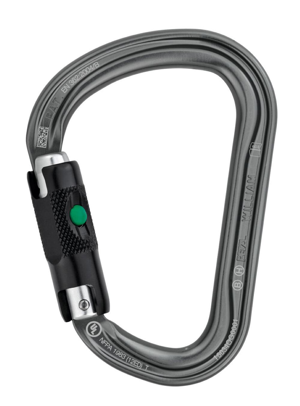 Petzl BALL-LOCK H-Frame Carabiner, NFPA, large image number 1