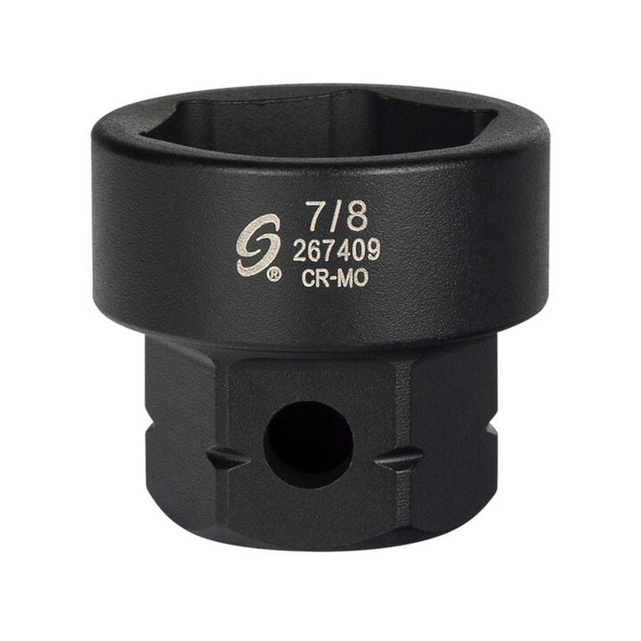 Sunex 7/8 Inch 1/2 Inch Drive Molybdenum Steel Low Profile Impact Socket, large image number 0