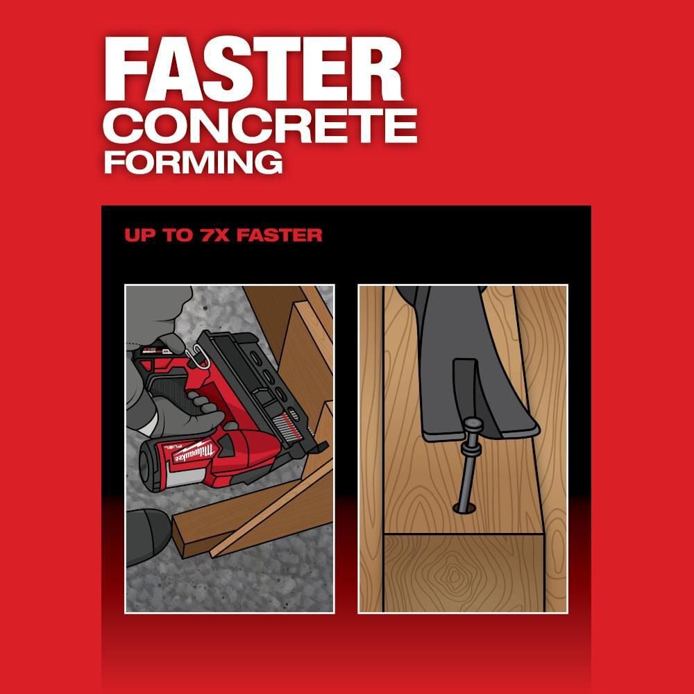 Milwaukee M18 FUEL Duplex Nailer (Bare Tool), large image number 6
