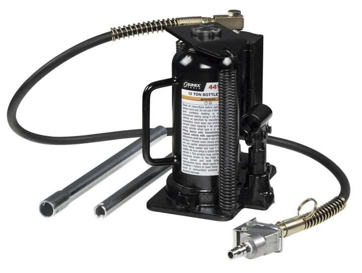 Sunex 12 Ton Air Hydraulic Bottle Jack
