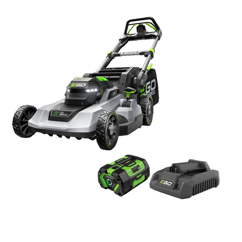 EGO POWER+ 21 Lawn Mower Kit Self Propelled with 6.0Ah Battery and 320W  Charger LM2114SP - Acme Tools