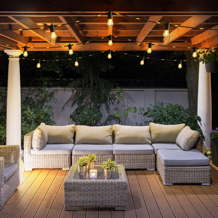 Feit Electric 24 Ft. 2700K 12 LED Firefly Cord String Light with Remote Soft White, large image number 2