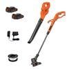 Black and Decker 2-Piece 20-volt MAX Cordless Power Equipment Combo Kit, small