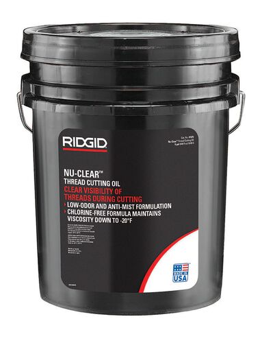 Ridgid 5 gallon Nu-Clear Cutting Oil, large image number 0