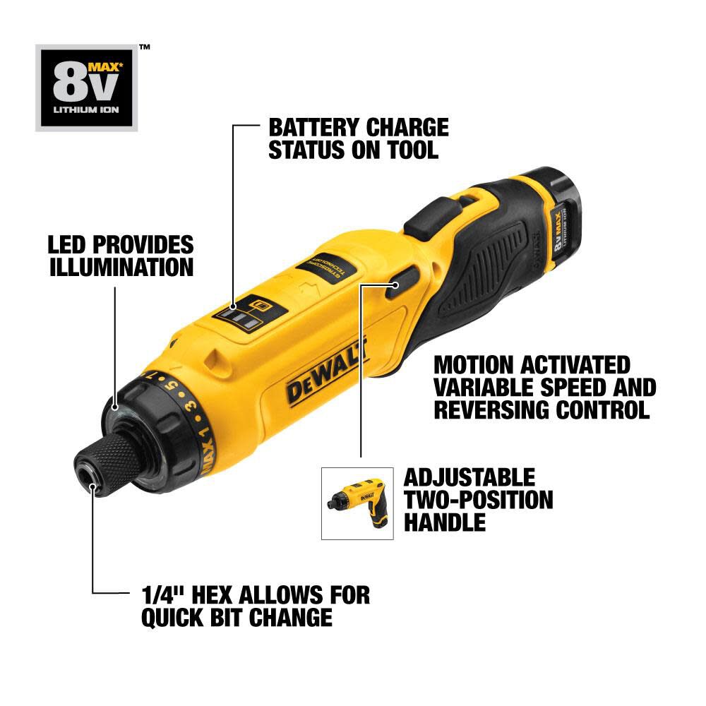 Dewalt best sale gyro drill