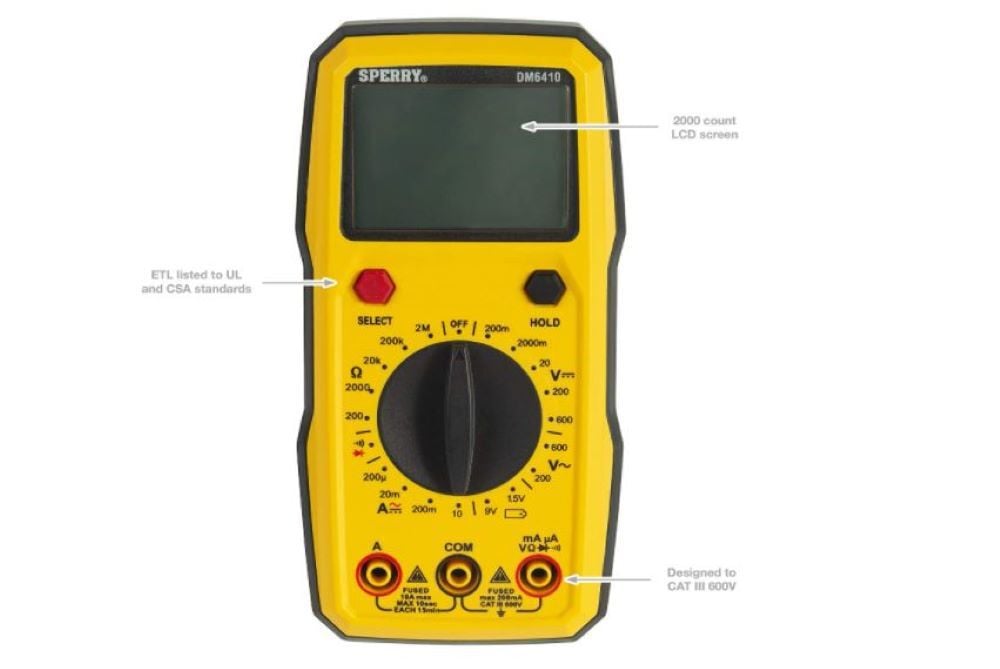 Sperry Instruments Digital Multimeter, large image number 4