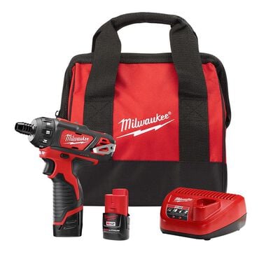 Milwaukee M12 1/4 in. Hex 2 Speed Screwdriver Kit, large image number 0