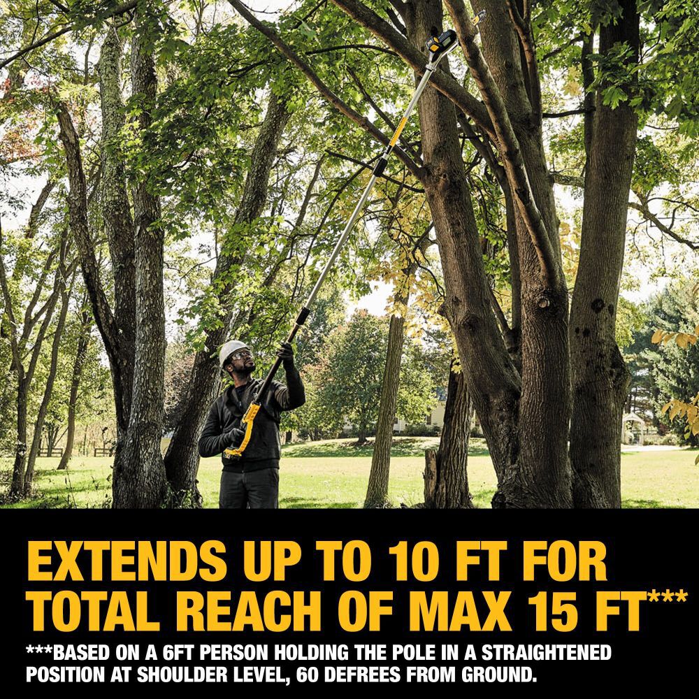 Dewalt 20v pole saw clearance extension