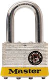 Master Lock 2 In. Laminated Steel Padlock with 1-1/2 In. Shackle - 5KALF, small
