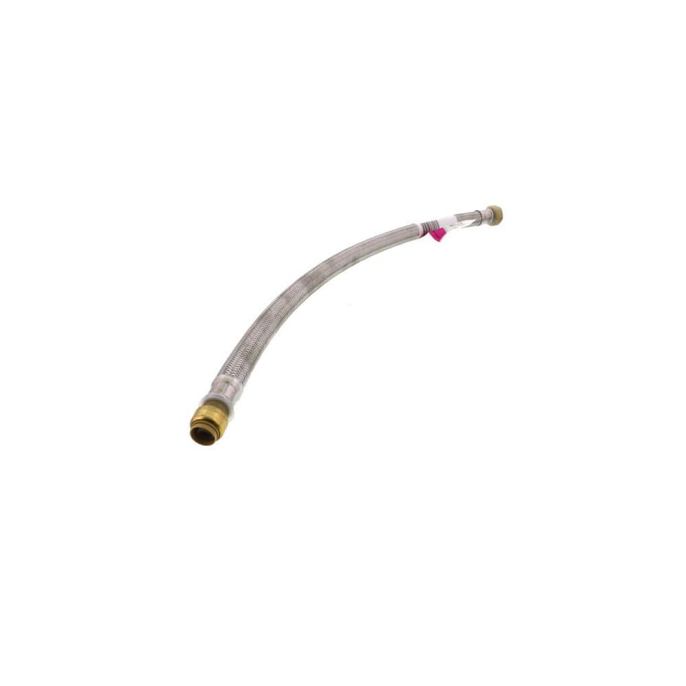 Sharkbite 1/2 x 3/4 FIP x 24in Length Water Heater Connector, large image number 2