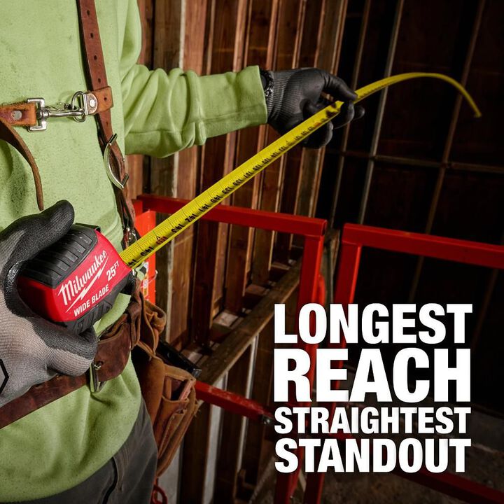 Milwaukee 30 Ft. Wide Blade Tape Measure, large image number 3