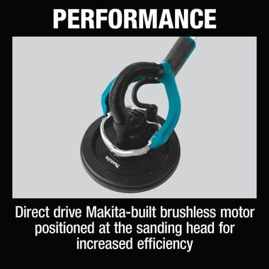 Makita 18V LXT 9in Drywall Sander Kit, large image number 10