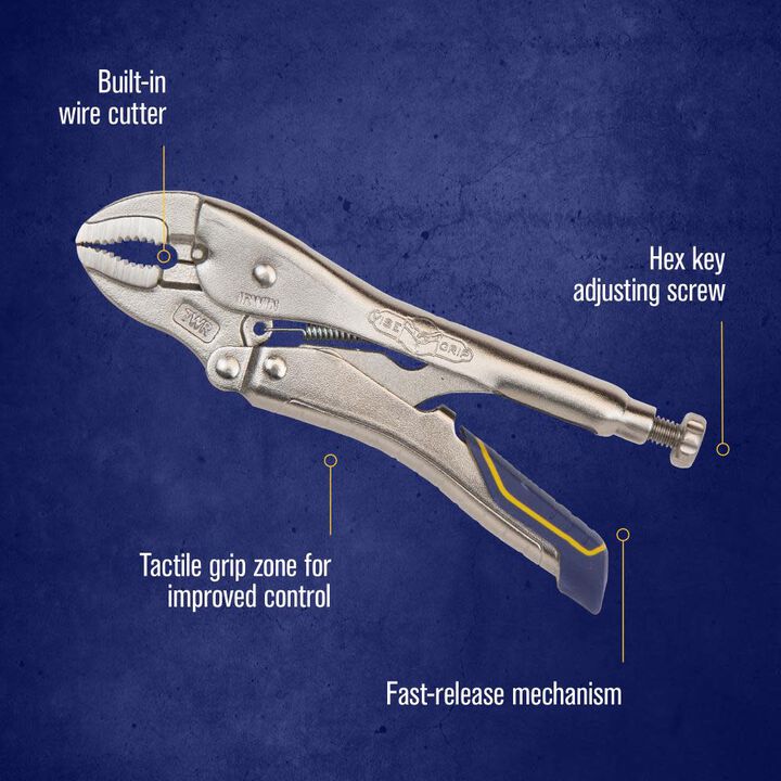 Irwin Plier Locking 7WR Fast Release 7in, large image number 5