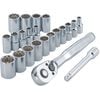 CRAFTSMAN 1/4-in 6 Point Universal Socket Set, 22pc, small image number 1