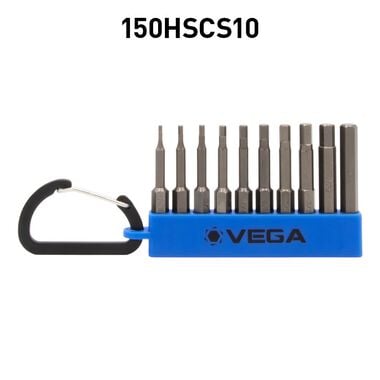 Vega Hex Carabiner Set, SAE 10pc