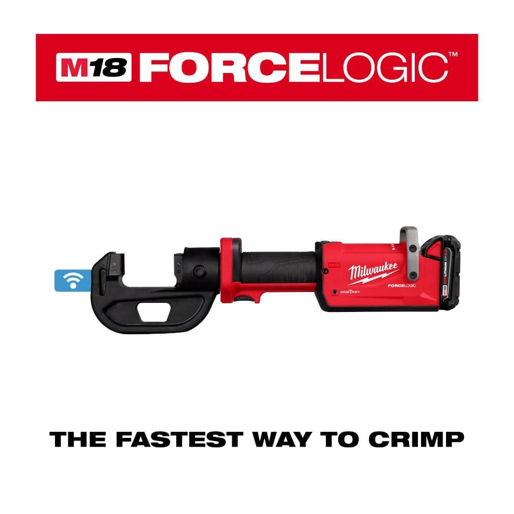 Milwaukee M18 FORCE LOGIC 12T Kearney Linear Crimper Kit 2878K22