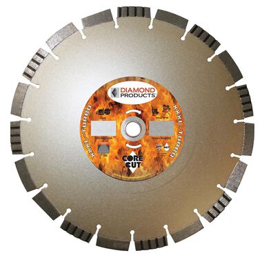 Diamond Products 14 In. x .125 In. x 1 In. XXXL Turbo High Speed Blade, large image number 1