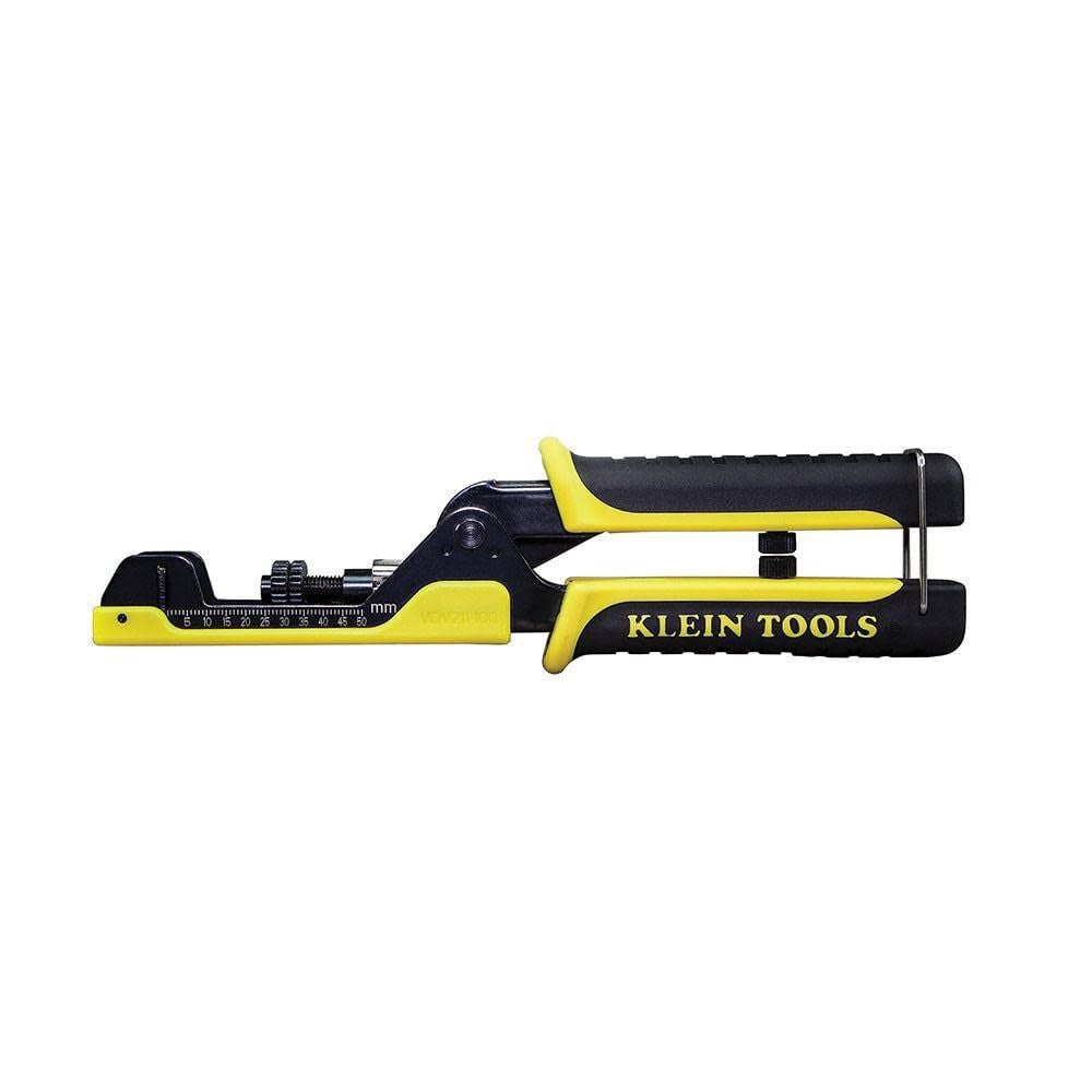 Klein Tools VDV211-100 Crimper, Extended Reach Coax Compression Connector