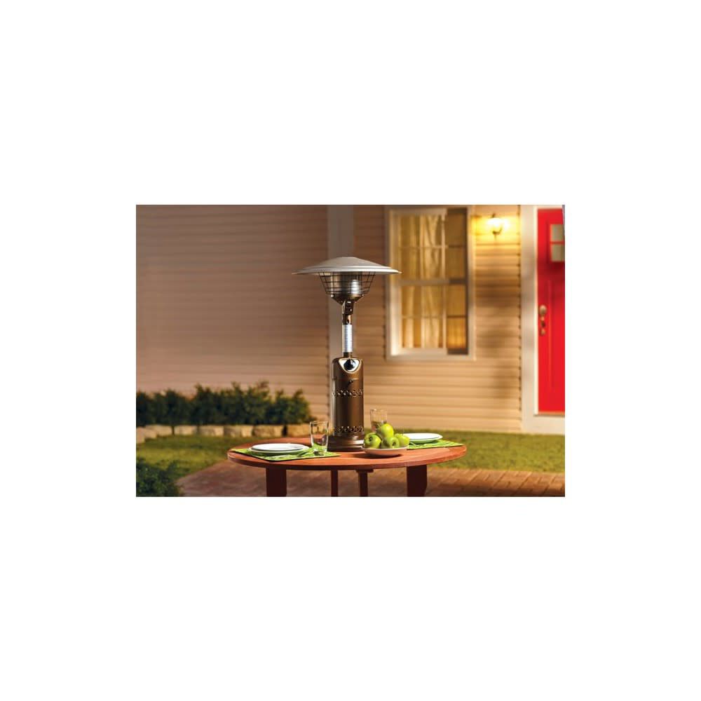 Living Accents Tabletop Patio Heater 10000 BTU Bronze Portable SRPT03 Acme Tools