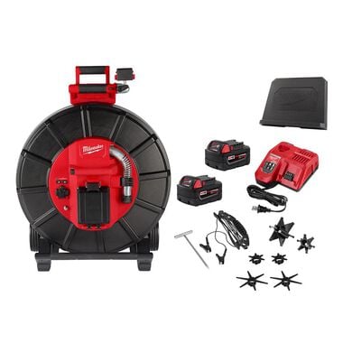 Milwaukee M18 325 Ft. Stiff Modular Pipeline Inspection System Kit