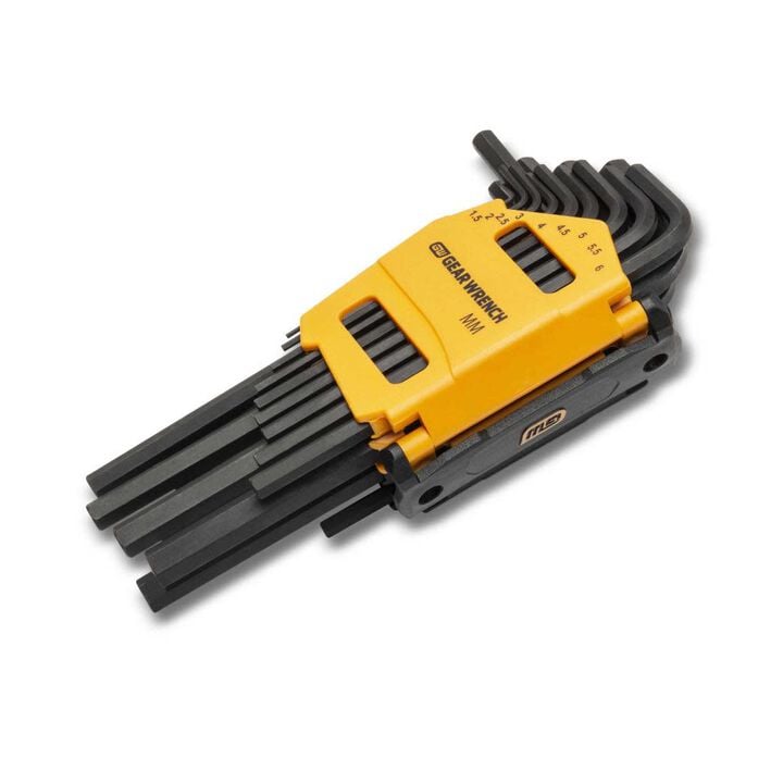 GEARWRENCH SAE/Metric Hex Key Set Long Arm 26pc, large image number 5
