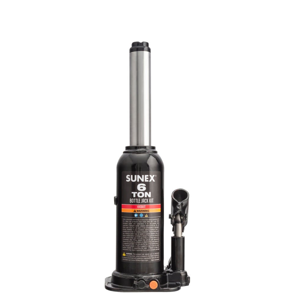 Sunex 6 Ton Bottle Jack Kit with Adapters, large image number 18
