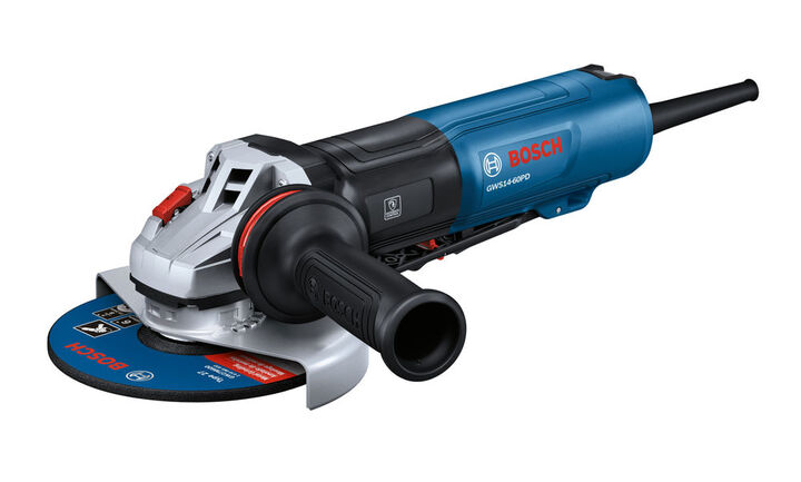 Bosch 6 Inch Angle Grinder with No Lock-On Paddle Switch, Reconditioned