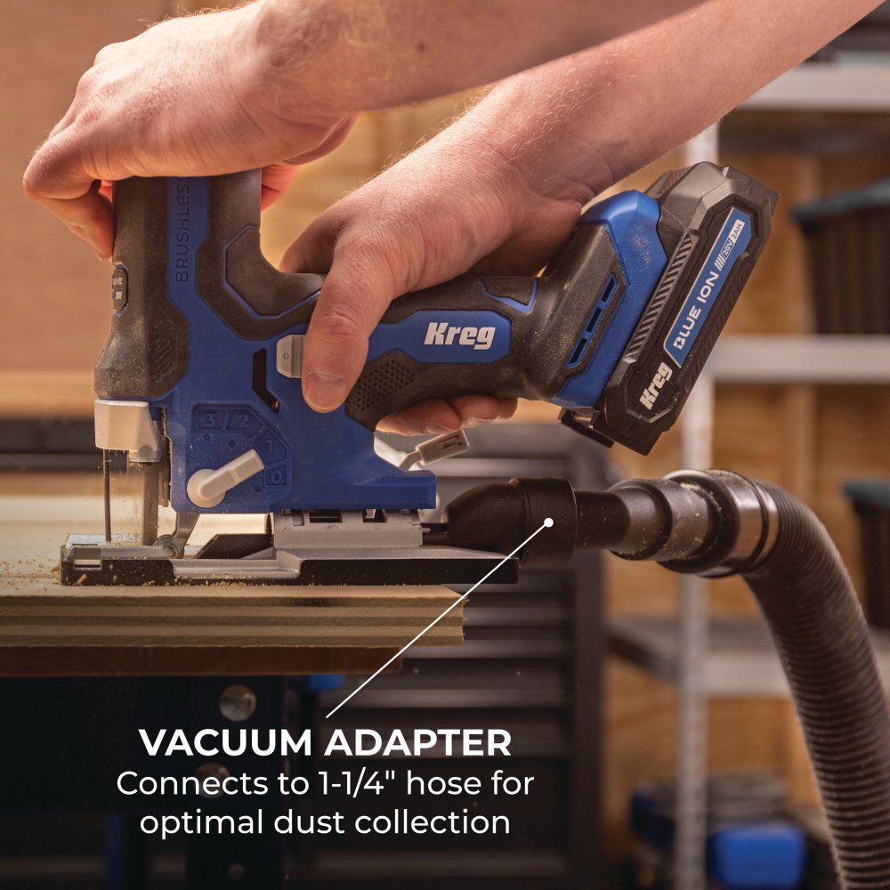 Kreg 20V Ionic Drive Barrel Grip Jigsaw (Bare Tool), large image number 8