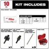 Milwaukee 10PC HOLE DOZER Bi-Metal Hole Saw Set, small image number 2