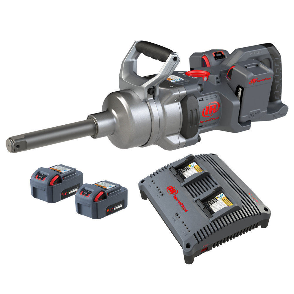 Ingersoll Rand 1 Inch 20V Cordless Impact Wrench Kit 6 Inch Anvil - W9691-K4E