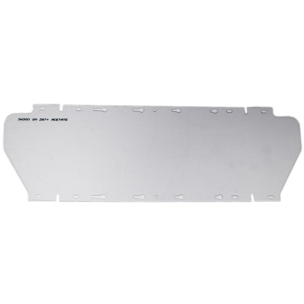 Sellstrom Replacement Window for 380 Series Safety Face Shields, Uncoated Acetate, Clear Tint, large image number 1