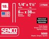 Senco 1-1/2 In 18 Gauge Medium Wire Staple, small image number 1