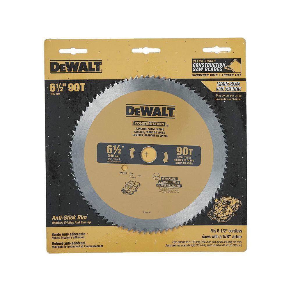 Dewalt dw9153 circular saw blade 2025