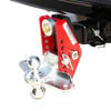 Shocker Hitch Impact 14K 2 Inch Cushion Hitch & Black Combo Sway Bar Tab Ball Mount 2 Inch & 2 5/16 Inch Hitch Balls, small image number 5