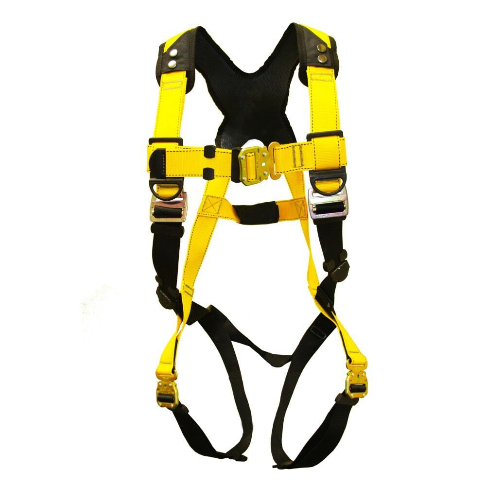 Guardian Fall Protection XS-S Series 3 Full-Body Harness with Chest & Leg QC Buckles Size Small – 37148