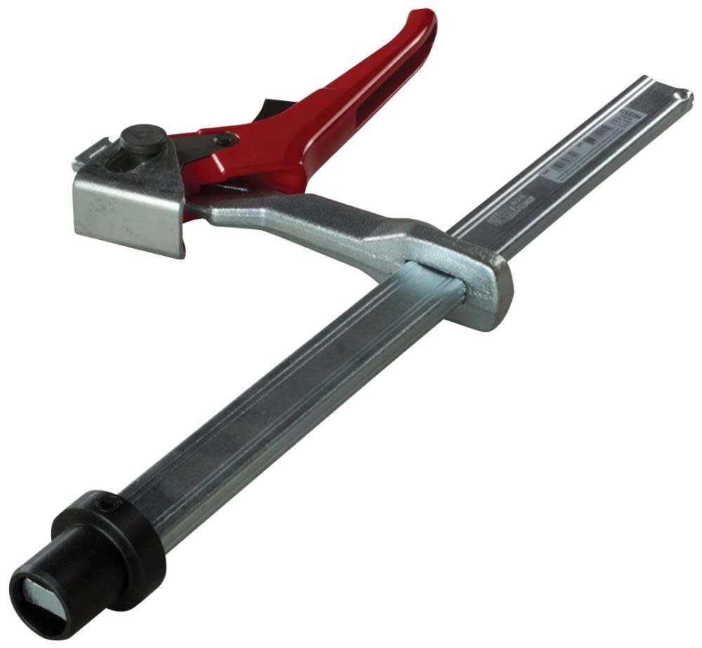 Bessey 8in Capacity, 4in Throat Depth Welding Table Clamp with Ratchet Action Handle – TW16-20-10H