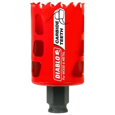 Diablo Tools 1-3/4in (44mm) Carbide-Tip Wood & Metal Holesaw